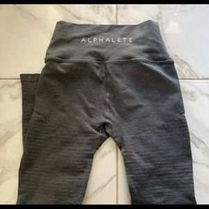Alphalete revival leggings gray